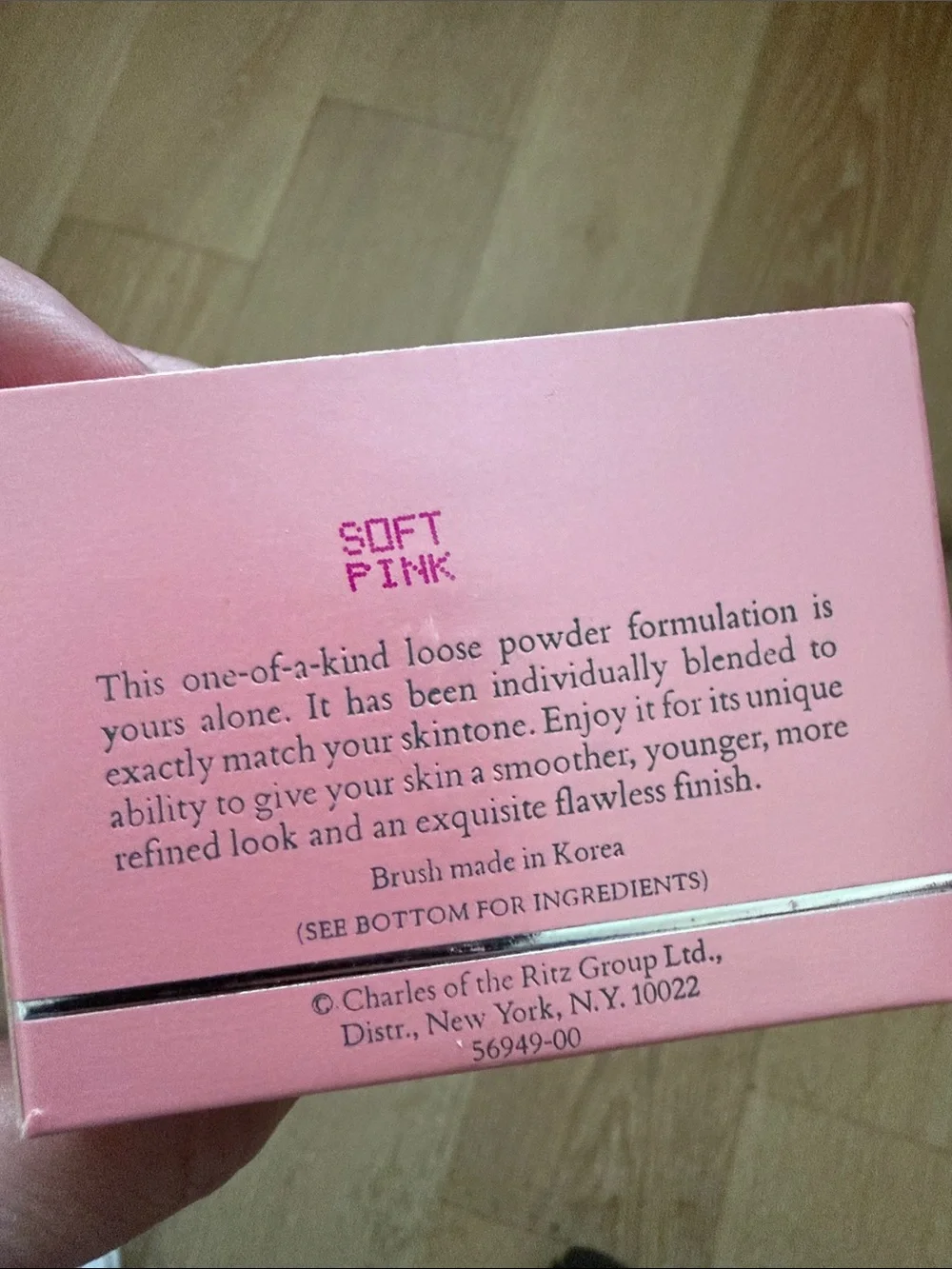 Charles of the Ritz Custom Blended Powder — Soft Pink